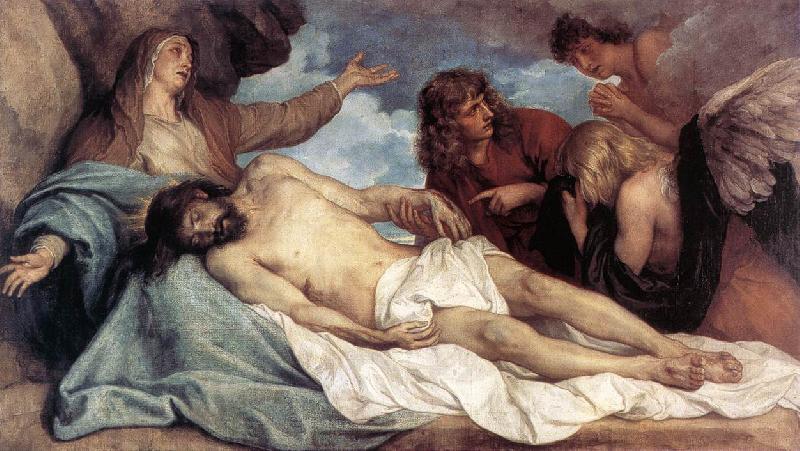 DYCK, Sir Anthony Van The Lamentation of Christ  fg oil painting image